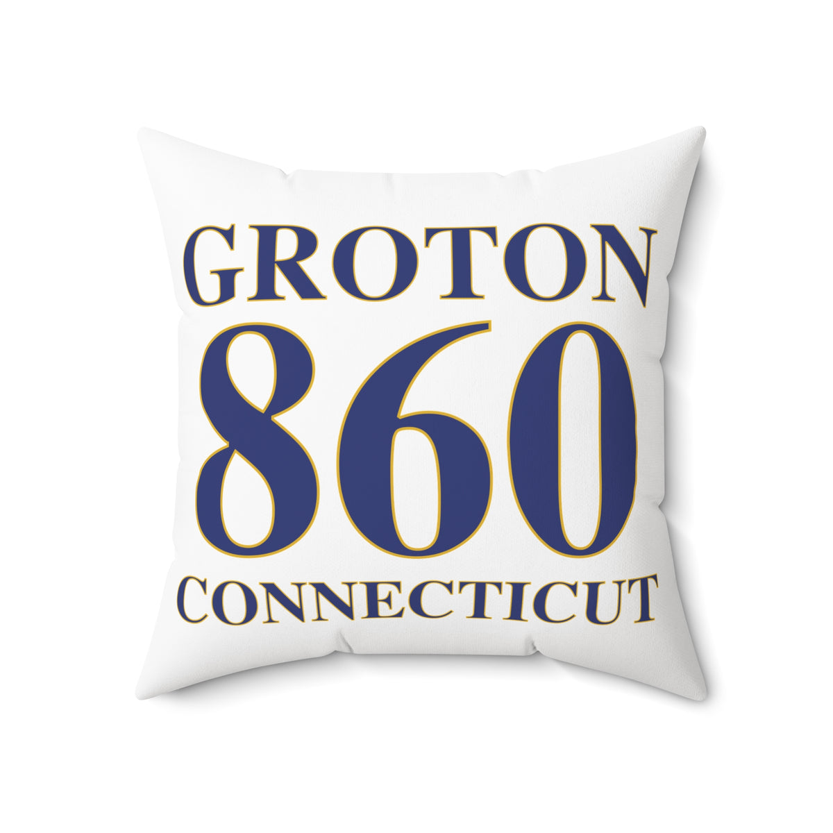 Groton 860 Connecticut Spun Polyester Square Pillow