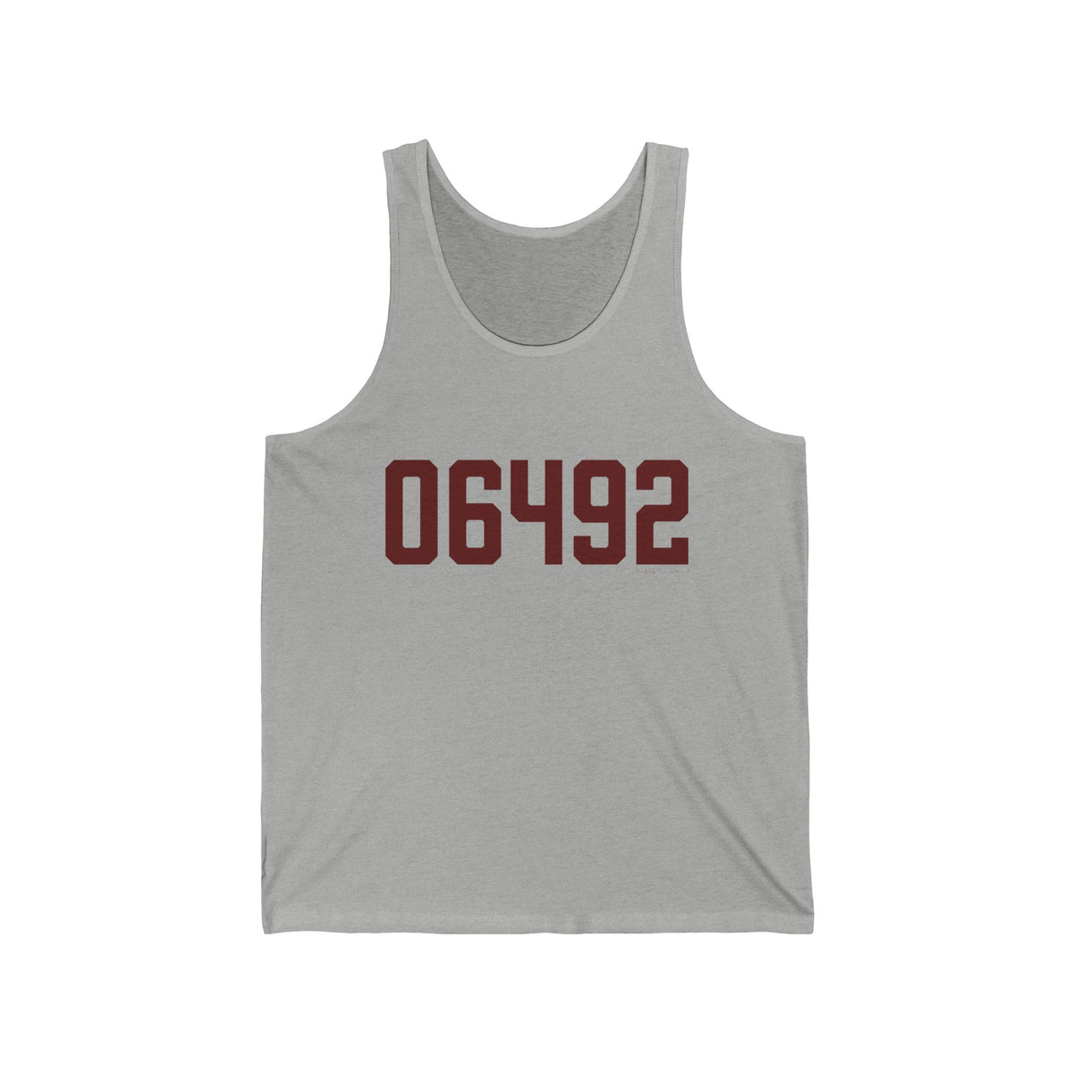 06492 Wallingford Connecticut Zip Code Unisex Jersey Tank Top
