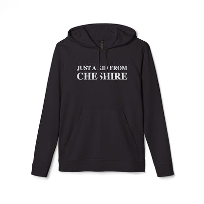 Just a kid from Cheshire adidas Unisex Fleece Hoodie