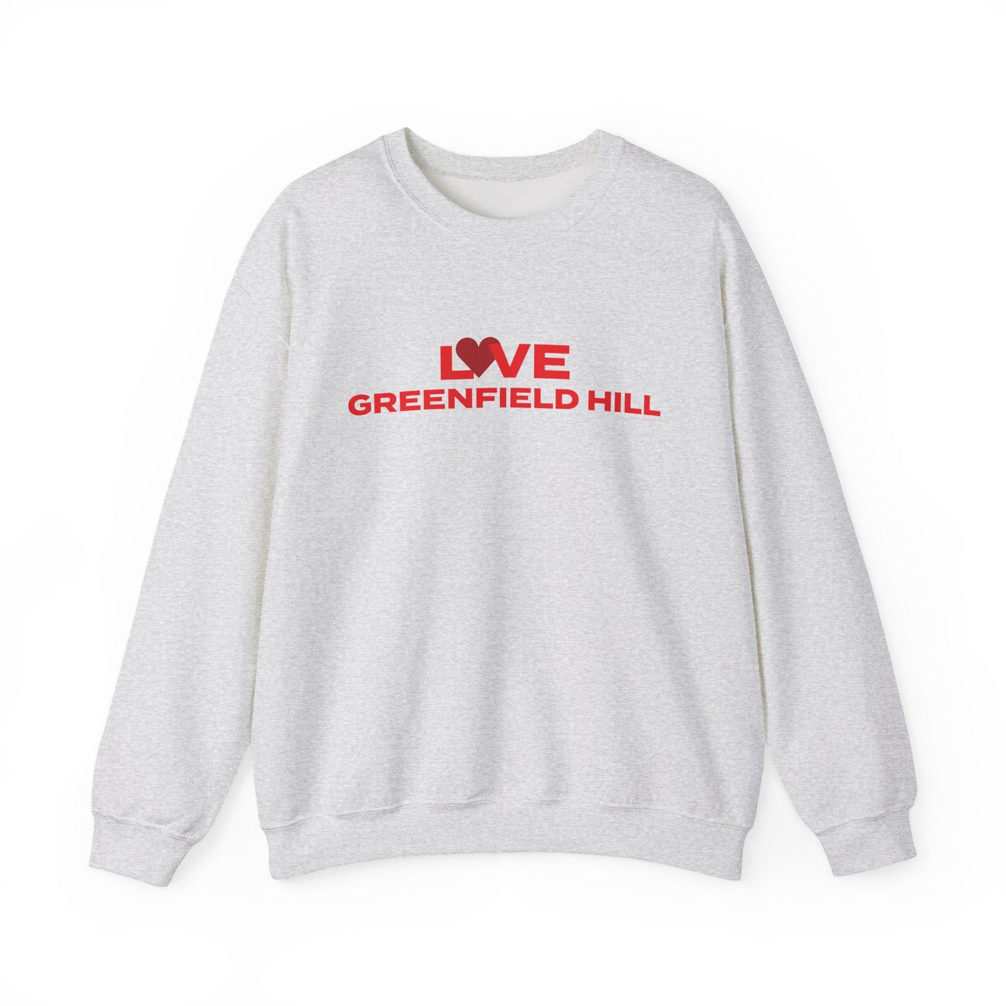 Love Greenfield Hill Unisex Heavy Blend™ Crewneck Sweatshirt