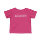 Just a kid from Beacon Falls Infant Fine Jersey T-Shirt