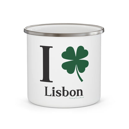 I Clover Lisbon Enamel Camping Mug