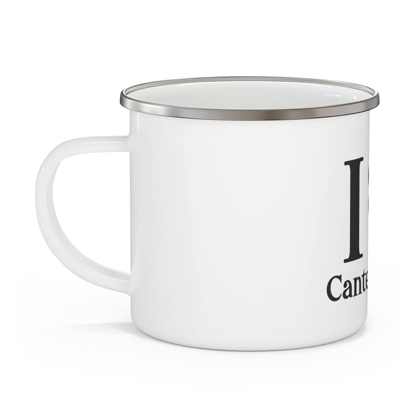 I Clover Canterbury Enamel Camping Mug