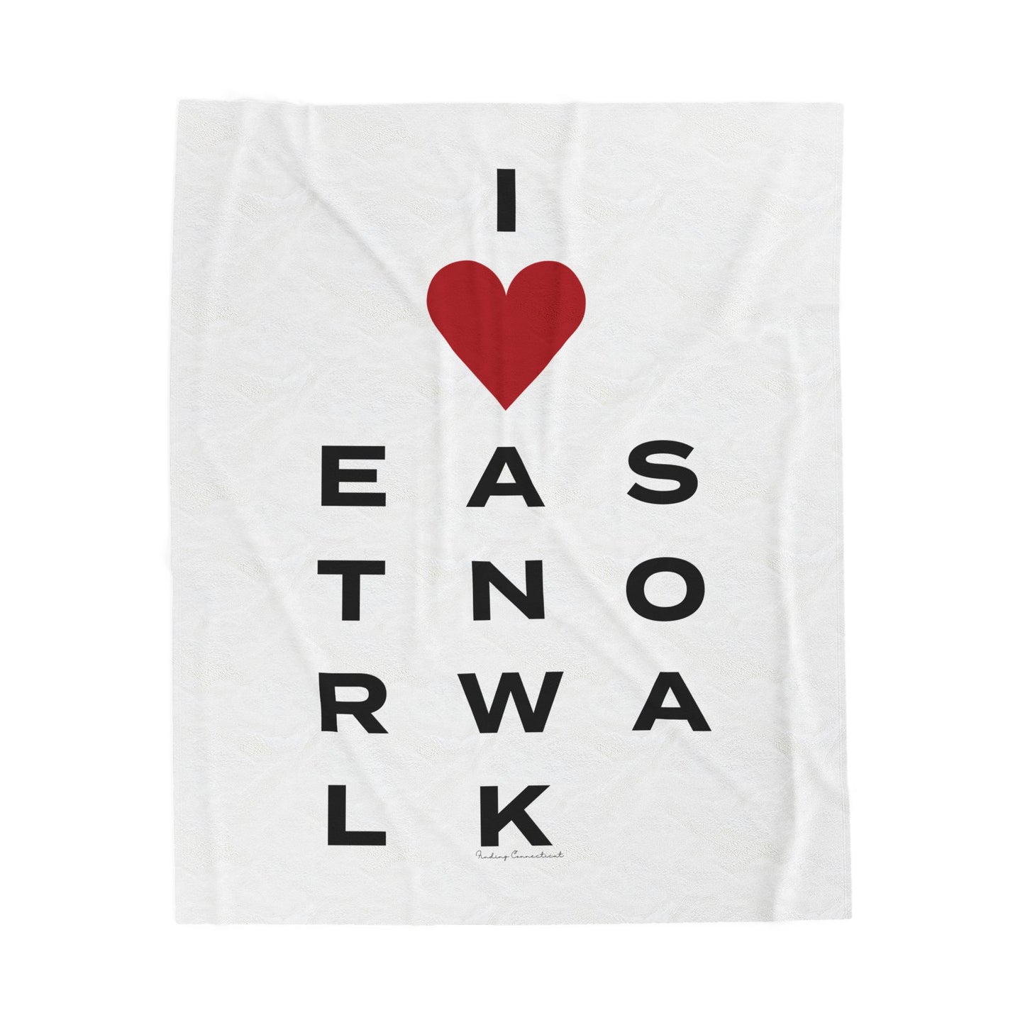 East Norwalk Vision Velveteen Plush Blanket