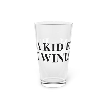 Just a kid from East Windsor  Pint Glass, 16oz