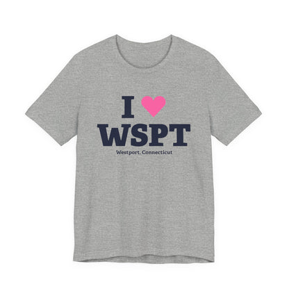 I Heart WSPT Unisex Jersey Short Sleeve T-Shirt