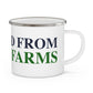 Just a kid from Greens Farms Enamel Camping Mug