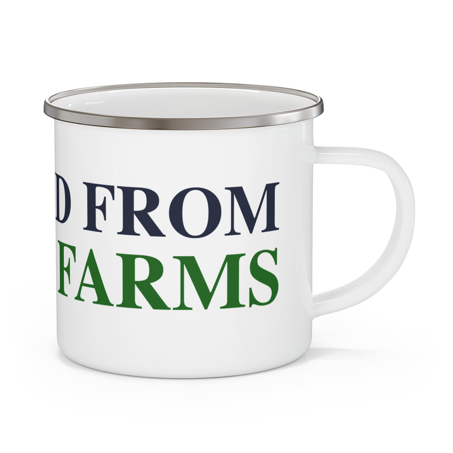 Just a kid from Greens Farms Enamel Camping Mug