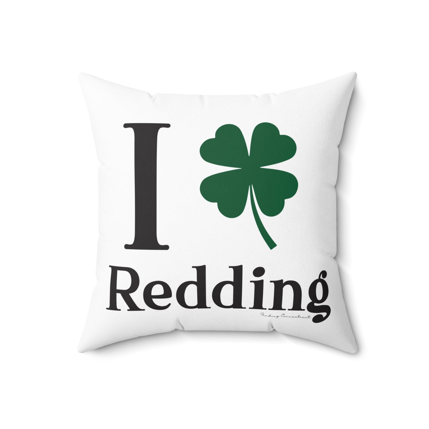 I Clover Redding Spun Polyester Square Pillow