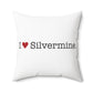 I Heart Silvermine. Spun Polyester Square Pillow