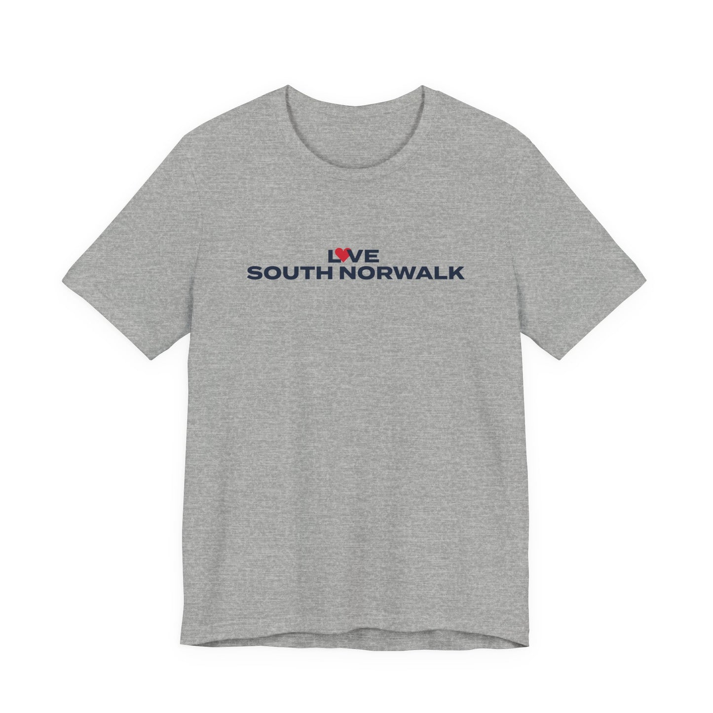 Love South Norwalk Unisex Jersey Short Sleeve T-Shirt