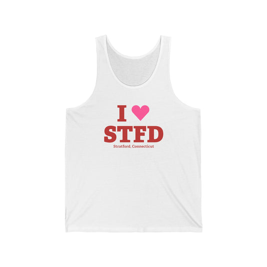 I Heart STFD Unisex Jersey Tank Top