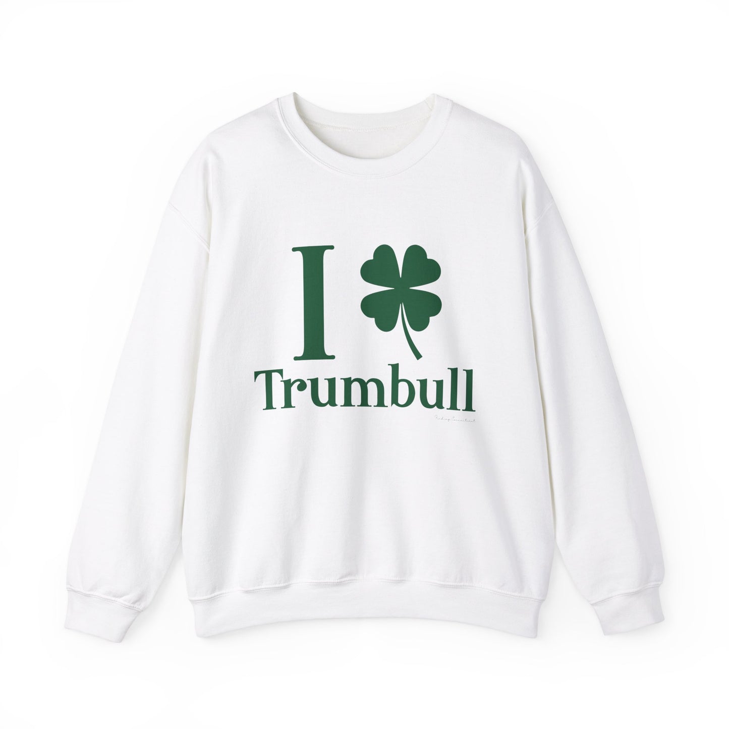 I Clover Trumbull (Green) Unisex Heavy Blend™ Crewneck Sweatshirt