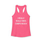 I Really Really Miss Compo Beach Women's Ideal Racerback Tank Top