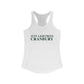 Just a kid from Cranbury Women's Ideal Racerback Tank Top