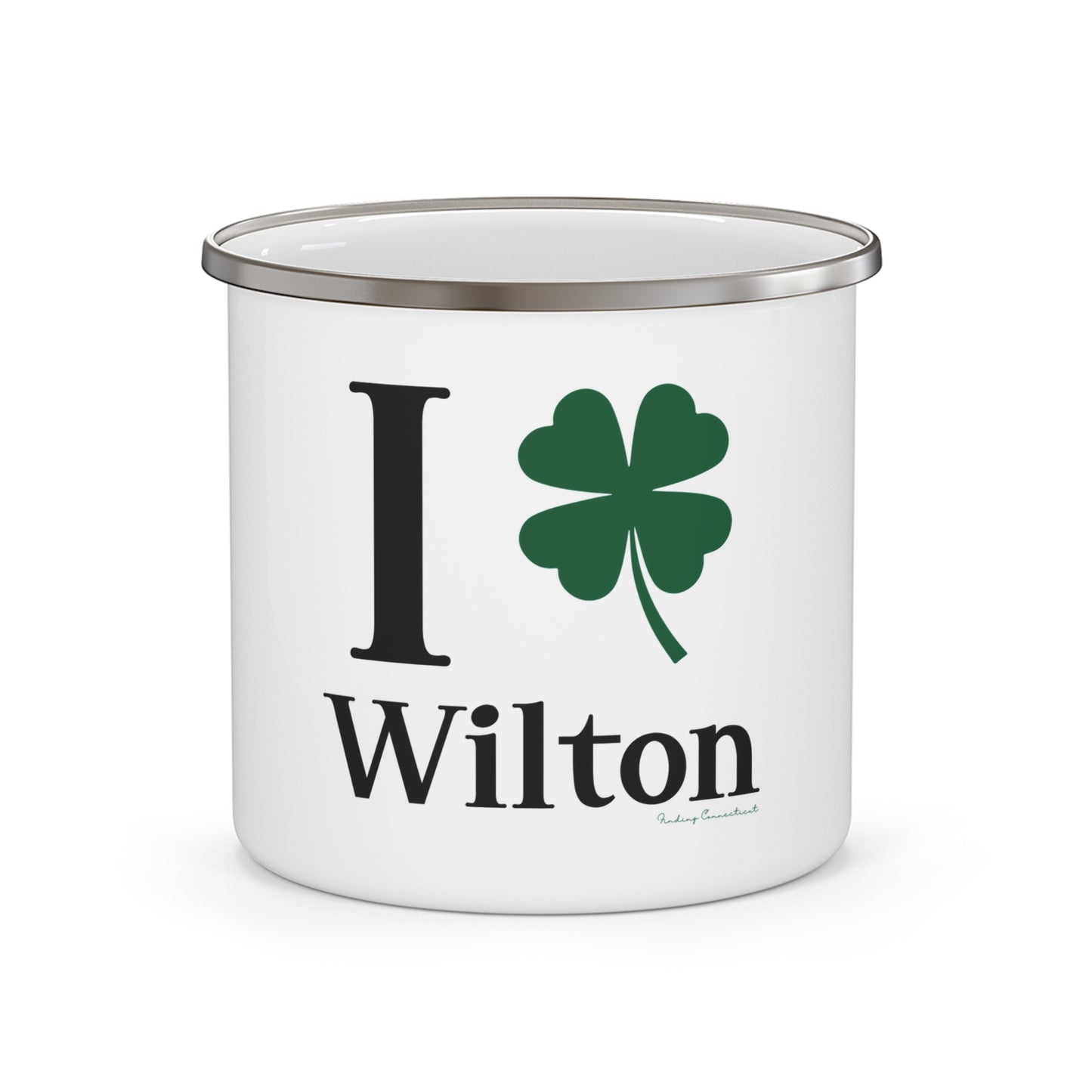 I Clover Wilton Enamel Camping Mug