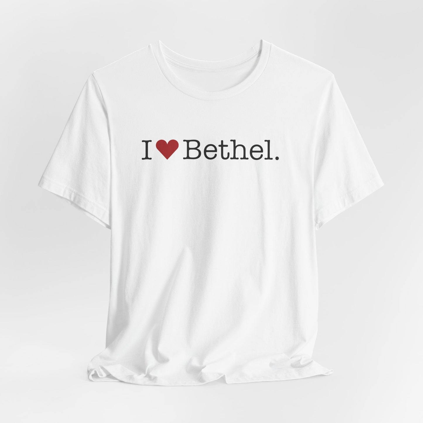 I Heart Bethel. Unisex Jersey Short Sleeve T-Shirt