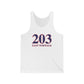 203 East Norwalk Red, White & Blue Unisex Jersey Tank Top