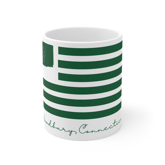 Woodbury St. Patrick’s Day Flag Mug 11oz