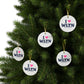 I Heart WLTN Glass Ornaments