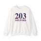 203 Milford Red White & Blue Unisex Heavy Blend™ Crewneck Sweatshirt