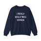 I Really Really Miss Vernon Unisex Heavy Blend™ Crewneck Sweatshirt