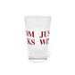 Just a kid from Windsor Locks Pint Glass, 16oz