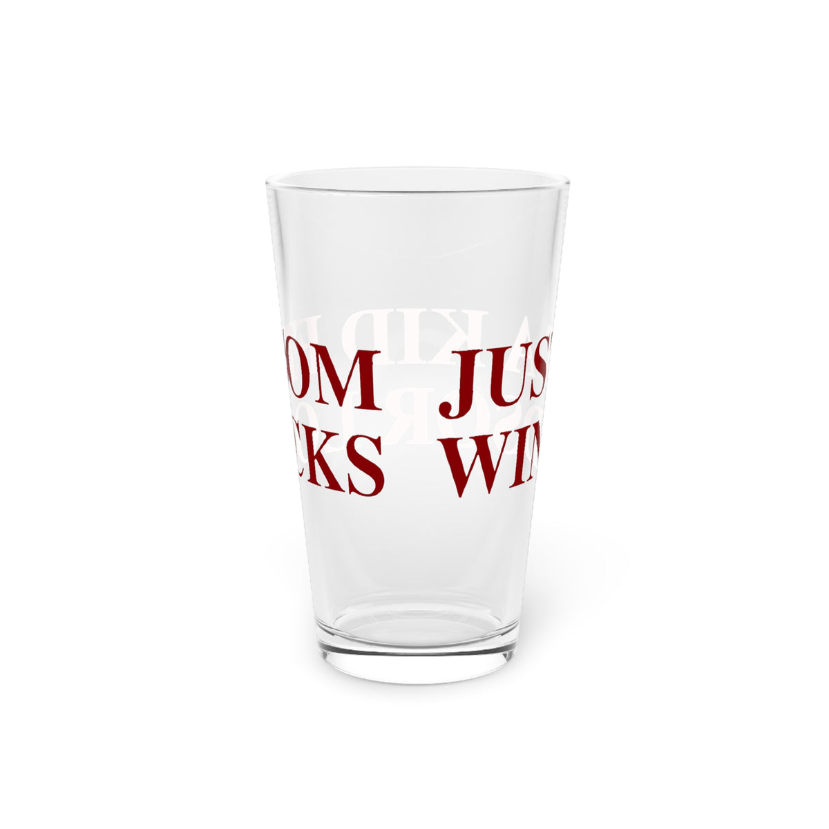 Just a kid from Windsor Locks Pint Glass, 16oz