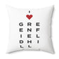 Greenfield Hill Vision Spun Polyester Square Pillow