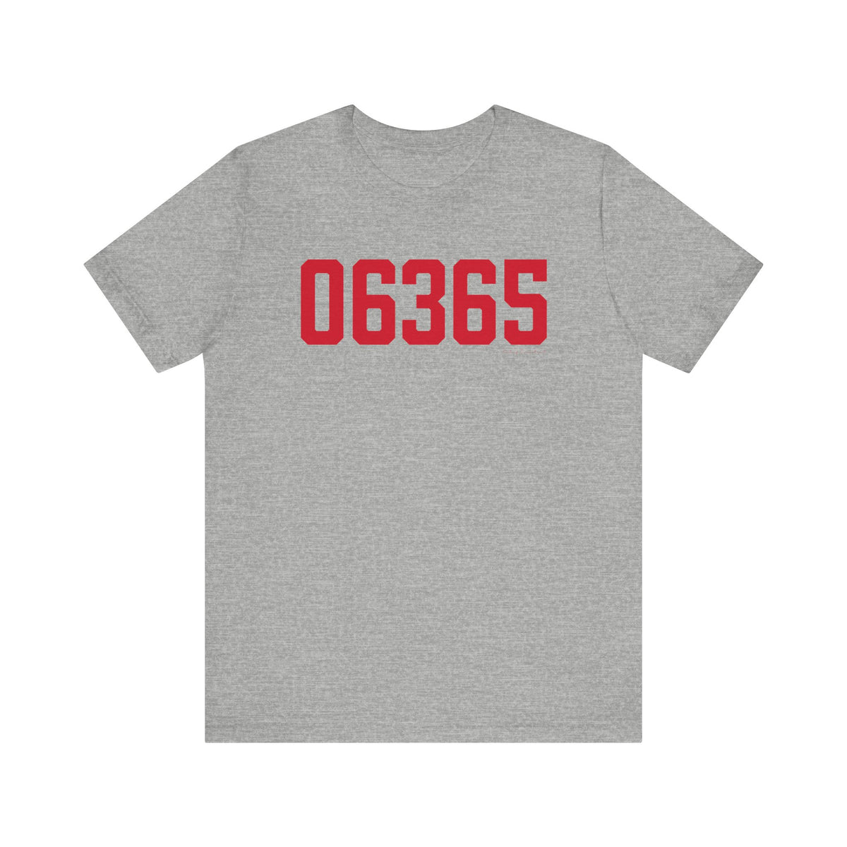 06365 Preston Connecticut Zip Code Unisex Jersey Short Sleeve T-Shirt