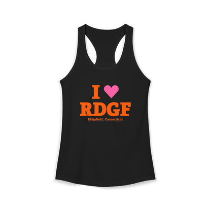I Heart RDGF Women's Ideal Racerback Tank Top