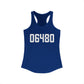 06480 Portland CT Zip Code Women's Ideal Racerback Tank Top