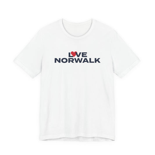Love Norwalk Unisex Jersey Short Sleeve T-Shirt