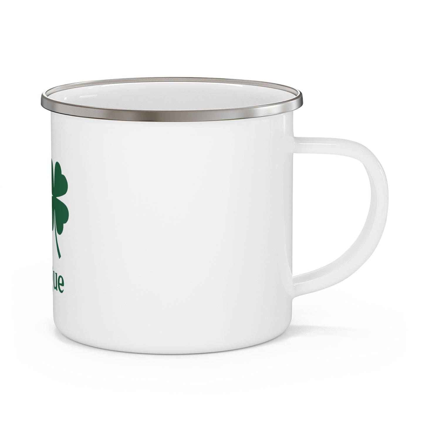 I Clover Sprague Enamel Camping Mug