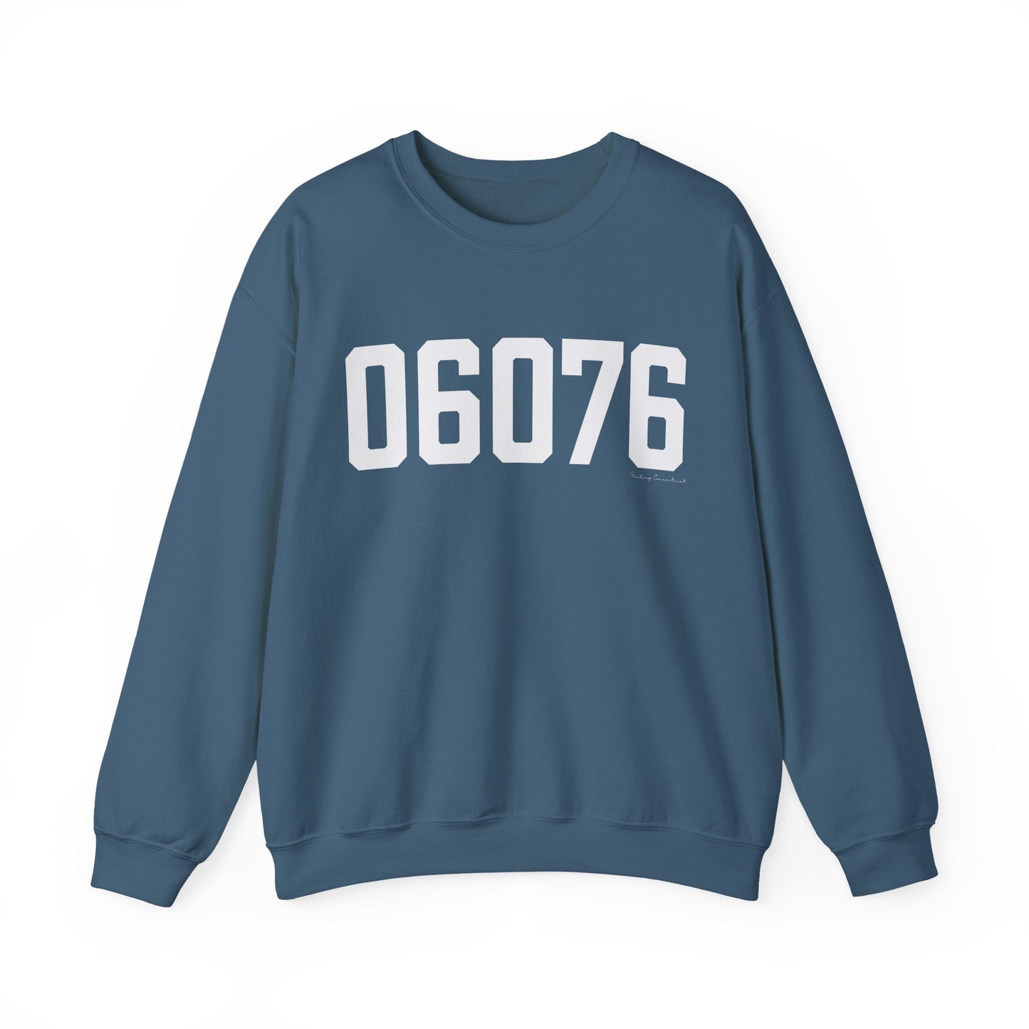 06076 Union CT Zip Code Unisex Heavy Blend™ Crewneck Sweatshirt