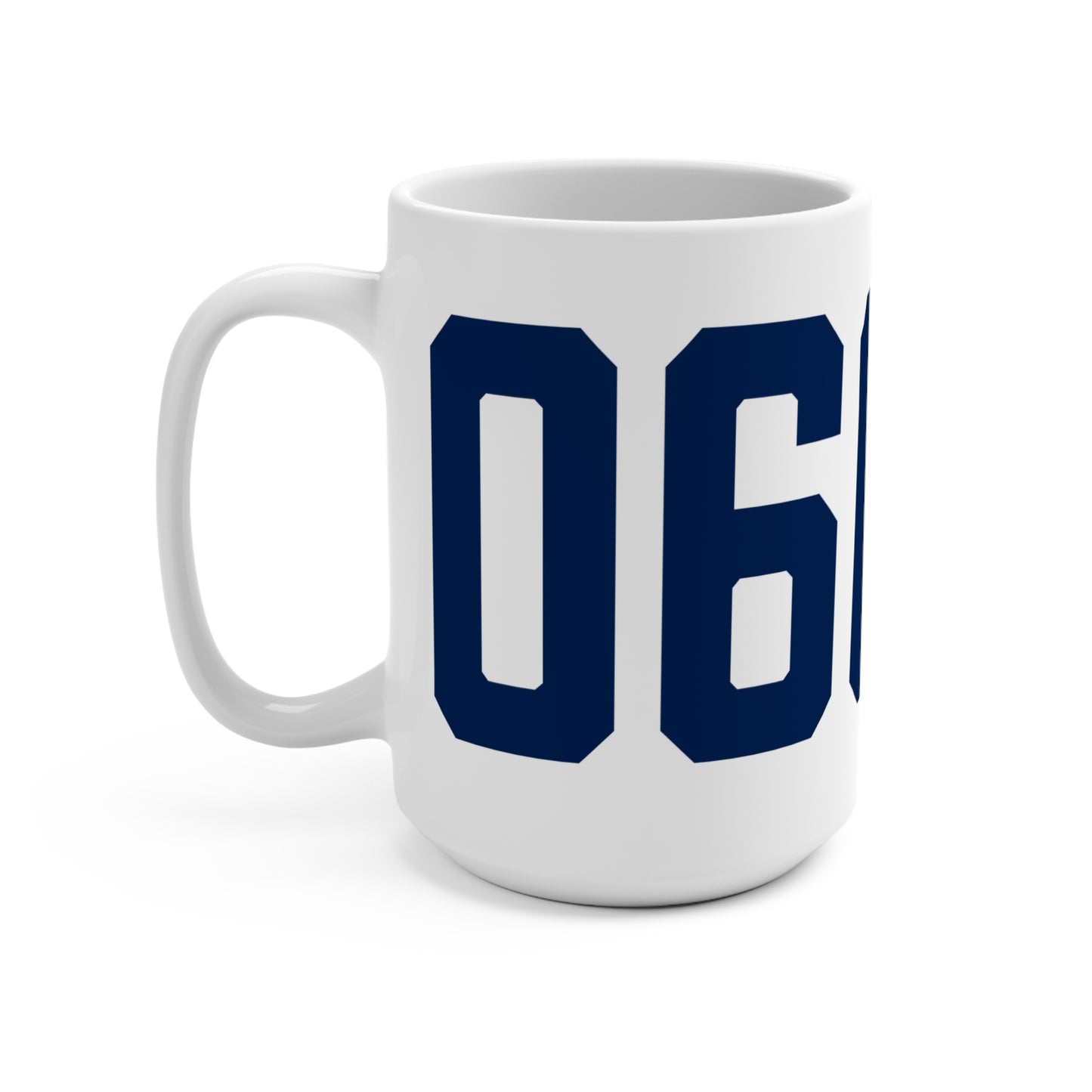 06043 Bolton Connecticut Zip Code Mug 15oz