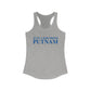 Just a kid from Putnam Women's Ideal Racerback Tank Top