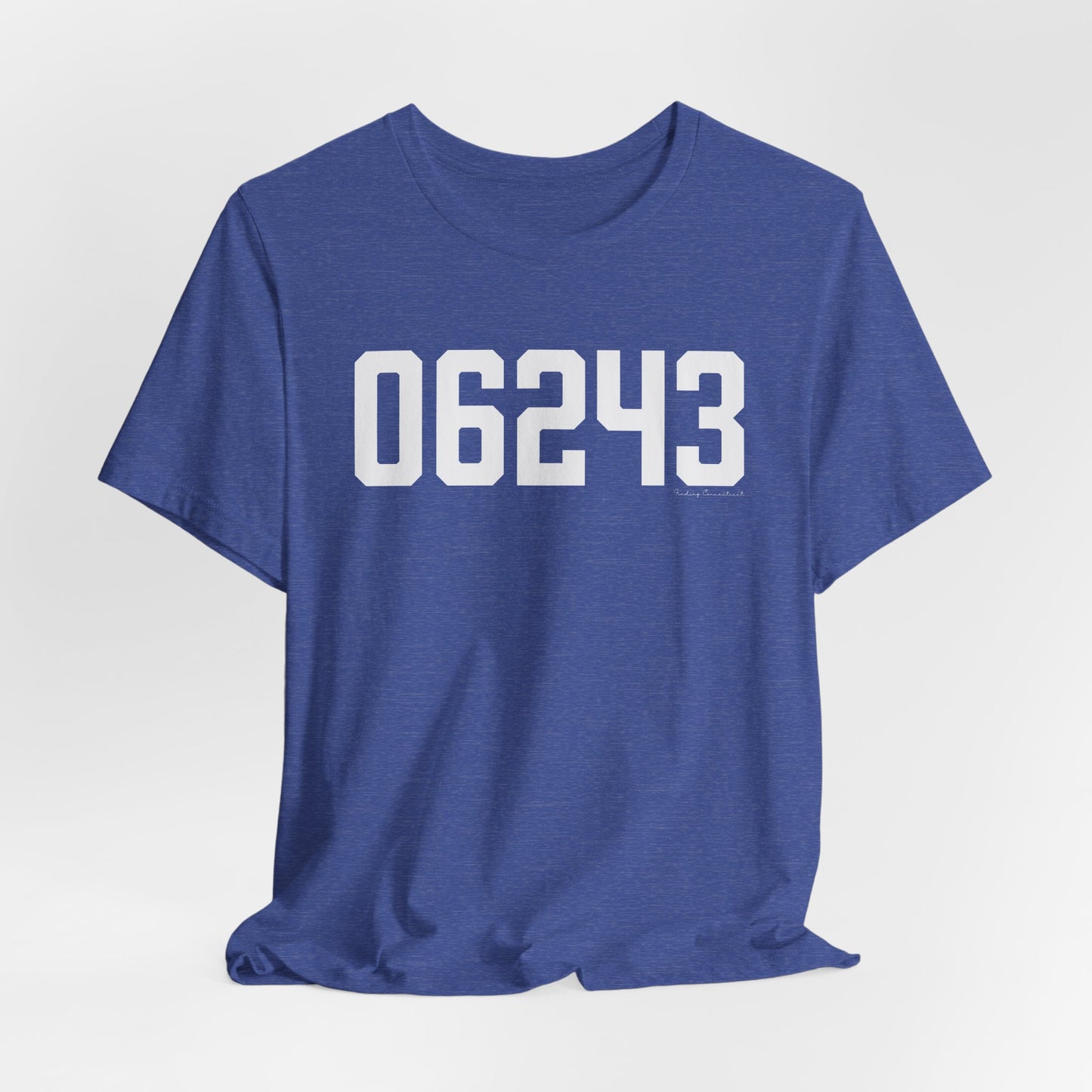 06243 Killingly  CT Zip Code Unisex Jersey Short Sleeve T-Shirt