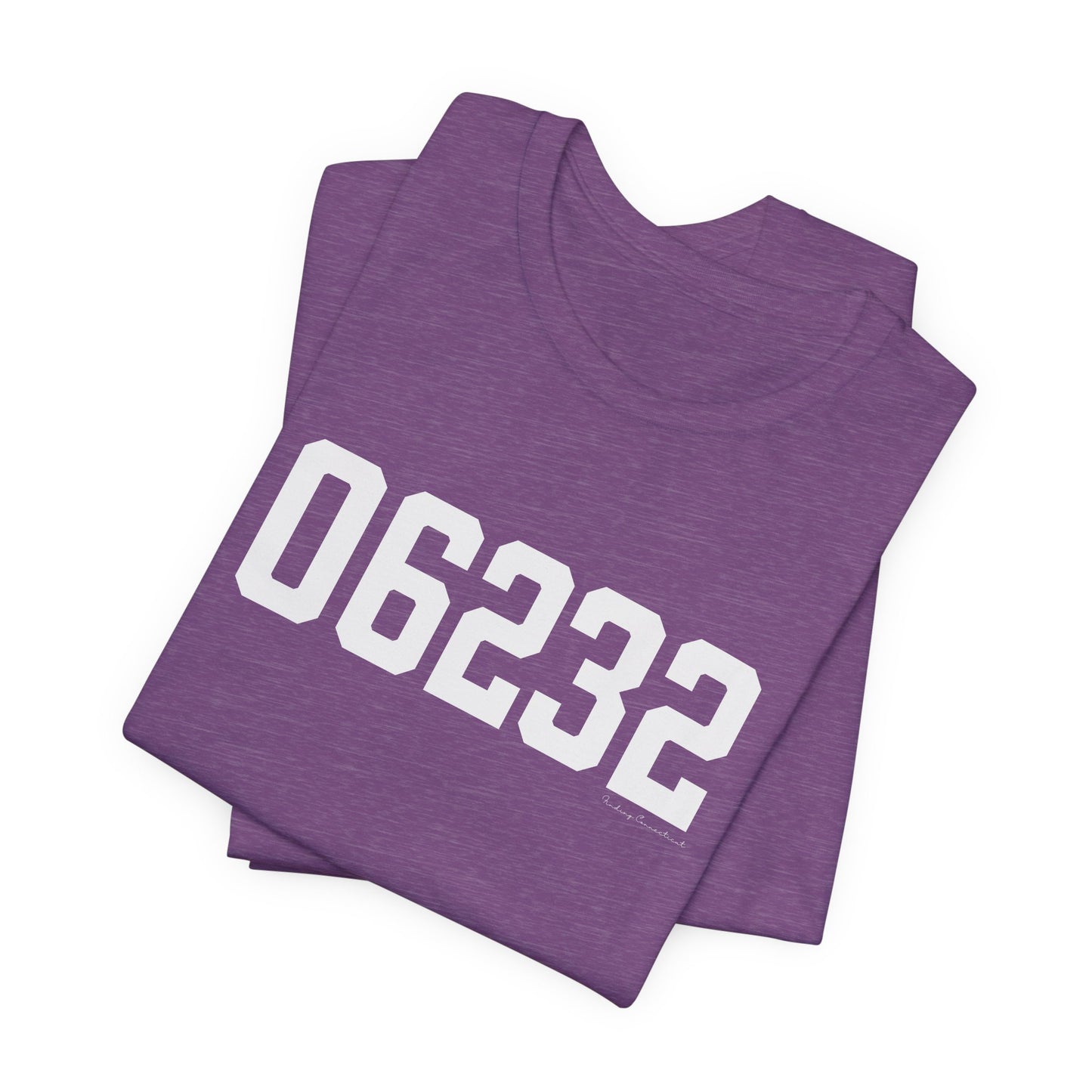 06232 Andover CT Zip Code Unisex Jersey Short Sleeve T-Shirt