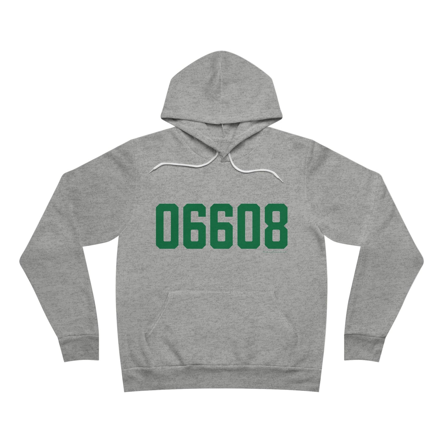 06608 Bridgeport Connecticut Zip Code Unisex Sponge Fleece Pullover Hoodie Sweatshirt