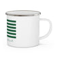Suffield Connecticut St. Patrick’s Day Flag Enamel Camping Mug