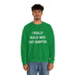 I Really Really Miss East Hampton (white) Unisex Heavy Blend™ Crewneck Sweatshirt