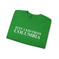 Just a kid from Columbia Unisex Heavy Blend™ Crewneck Sweatshirt