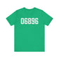 06896 Redding CT Zip Code Unisex Jersey Short Sleeve T-Shirt