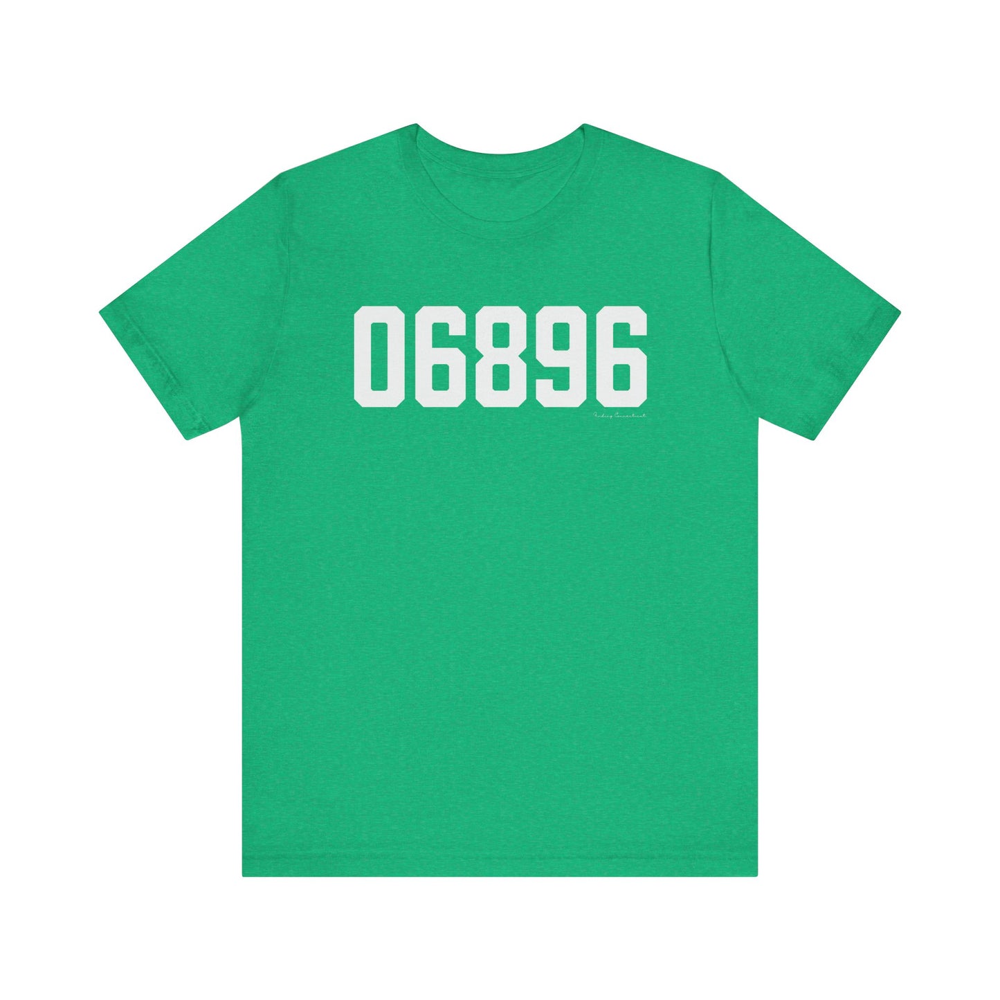 06896 Redding CT Zip Code Unisex Jersey Short Sleeve T-Shirt