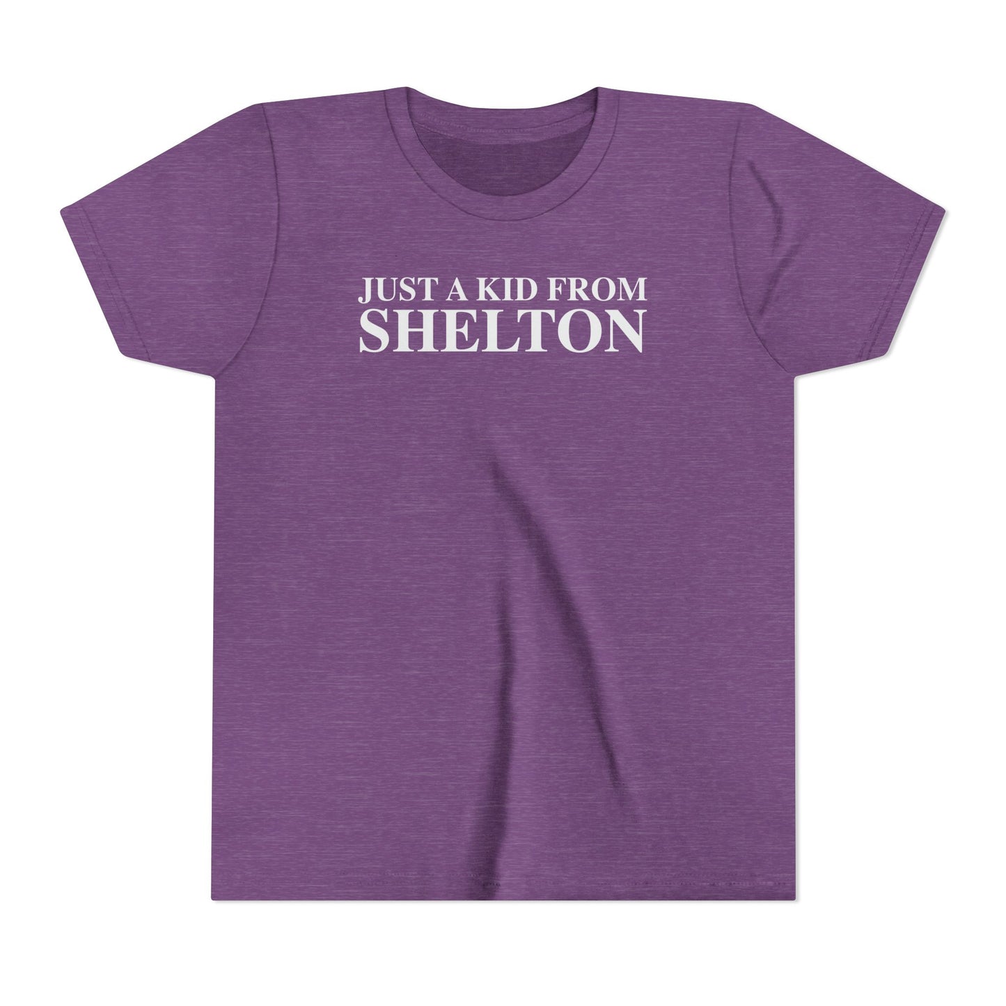 Just a kid from Shelton Youth Short Sleeve T-Shirt