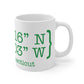Easton Coordinates Mug 11oz