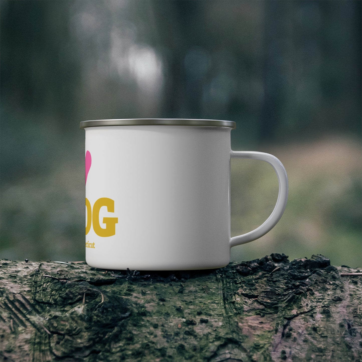 I Heart RDDG Enamel Camping Mug