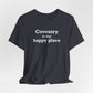 Coventry is My Happy Place Unisex Jersey Short Sleeve T-Shirt