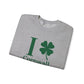 I Clover Cornwall Unisex Heavy Blend™ Crewneck Sweatshirt